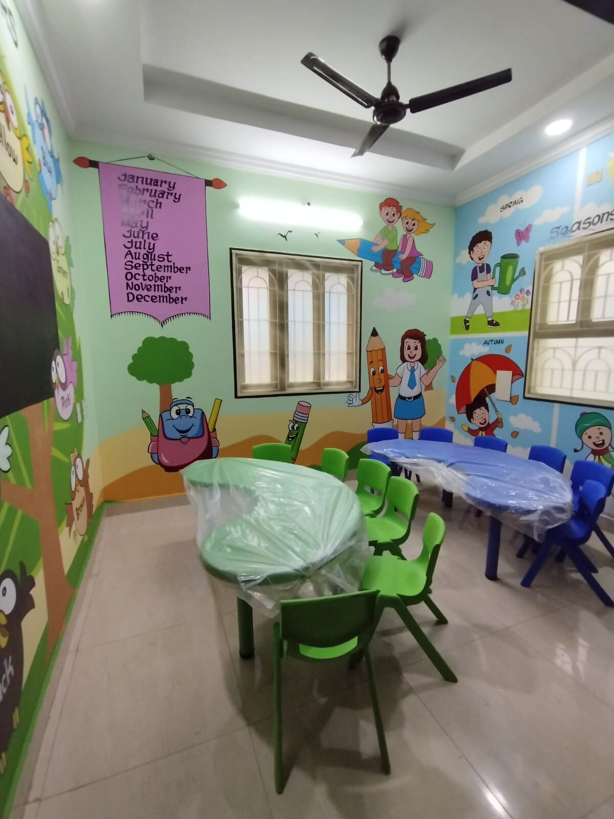 Playgroup classroom at Smiling Rainbows