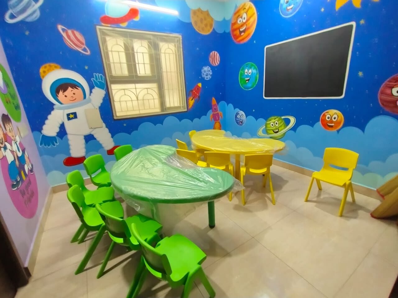 Nursery classroom at Smiling Rainbows